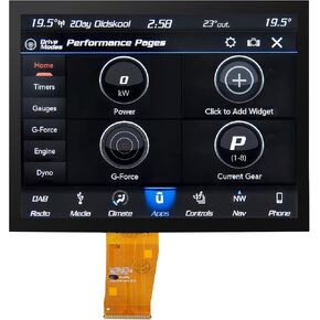 8.4" Uconnect Screen Replacement Uconnect 4C UAQ LCD Monitor, Touch-Screen Radio Navigation Monitor New OEM for Jeep Dodge Chrysler RAM 2017-2022 Replace # LA084X01 (SL) (02)