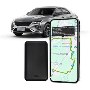 G05A GPS Tracker for Vehicle, Real-Time Tracking, Geo-Fencing, Strong Magnetic Attachment, Long Battery Life – No Monthly Fees, Global Coverage