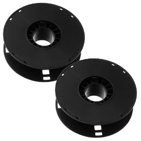 2 Pcs Extension Cord Storage Reel, Retractable Cable Roller Spool for Braided Cord, Heavy Duty Cable Holder for Indoor and Outdoor Use, Easy Hand Crank Design