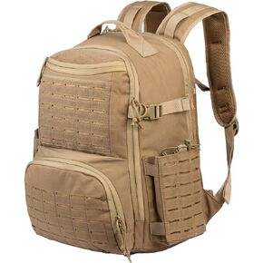 GZ XINXING Large 3 day Molle Assault Pack Military Tactical Army Backpack Bug Out Bag Rucksack Daypack (Black)