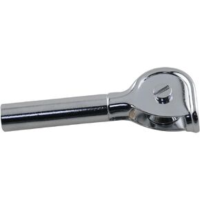 Black Fishing Rod Guide Single Pulley Small Fishing Rod Tip Roller Pulley Guide Ring Guide Eye Ring Boat Rod Trolling Rod Stainless Steel Roller Guides for Sea Boat Fishing Trolling