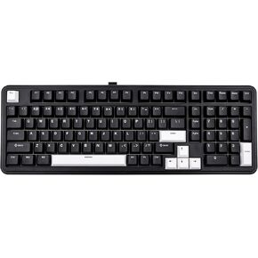 EPOMAKER TH99 Tri-Mode Wireless Mechanical Keyboard, Hot Swappable Custom Keyboard, RGB Gaming Keyboard with Numpad, Gasket Creamy Keyboard for PC/Mac/Office/Gaming (Blue&White)
