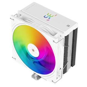 Thermalright Assassin X 120R Digital ARGB White CPU Air Cooler, 2000RPM Speed,4 Heatpipes, 12cm Quiet PWM Fan CPU Cooler, Digital Screen Top Cover,for AM4/AM5,Intel LGA1700/1851/1150/1151/1200