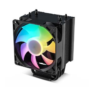 Vetroo V3 CPU Air Cooler w/ARGB Lighting and PWM Smart Control - Compact Design with Height of 133mm & 92mm Fan, Direct Heat Pipes, Aluminium Fins, for AMD AM4/AM5 & Intel LGA1851/1700/1200/115X