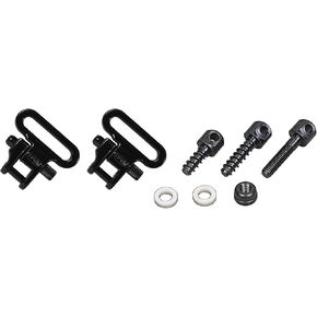 Allen Company Swivel Set for Bolt Action Rifles, fits 1" Slings , Black