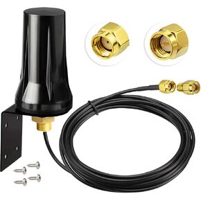 Bingfu 4G LTE SMA Cellular Trail Camera RP-SMA Male Antenna Compatible with Spypoint Link Micro Covert Spartan Stealth Tactacam Muddy Wildlife Hunting Game Cam Outdoor Mobile Security Camera