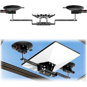 Starlink Mini Car Mount, Tilt Angle Adjustable Starlink Sunroof Suction Cup Mount, Starlink Automotive Glass Sunroofs Mounting Kit, in Car Installation, Compatible with Starlink Mini V4 Dish