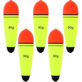 أصوات الأسماك الأريدية تطفو اللباس المرجون إيفا الرغوة ، عوامات الصيد المرجحة ، عوامة صيد إيفا-سليدر بوببرز للمياه المالحة للمياه العذبة (5 مساءً 30 جرام) in Kuwait