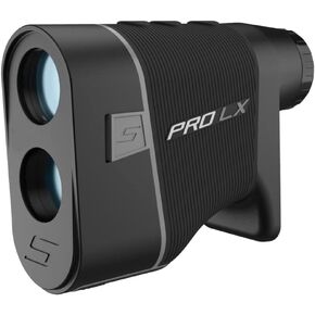 Shot Scope PRO LX Laser Rangefinder - Target-Lock Vibration - Rapid-Fire Detection - Adaptive Slope Technology - Red and Black Dual Optics - Accurate to 1 Yard