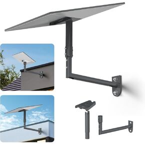 XLTTYWL Starlink Gen 3 Mount, 360° Adjustable V3 Starlink Wall Mount, Starlink Mounting Kit with Starlink Gen 3 Pipe Adapter for Gen 3/Mini Starlink Internet Kit Satellite