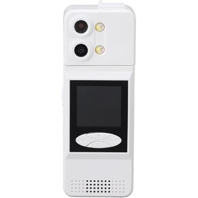 2K Body Worn Camera, Supports Up to 256G Memory Card, 3000mAh Power Bank, Body Mounted Camera, 180° Rotatable Pocket Wearable Camera for Riding Hiking