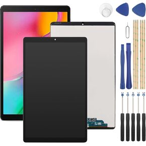 Screen Replacement for Samsung Galaxy Tab A 2019 10.1'' LCD Display Touch Screen for Samsung Tab A SM-T510 SM-T515 Digitizer Assembly Black with Tools