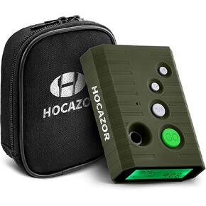 Upgraded Shot Timer for Shooting Competition, 4 Modes for Tactical Training, with Loud Buzzer, Smart Sensors for Shooters Global Range Competition, Long Battery Power(Green with Case)