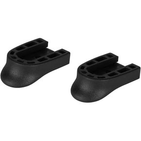 Grips, 2 Pieces Extension only Fits S&W M&P 380acp Shield EZ Single Stack Black