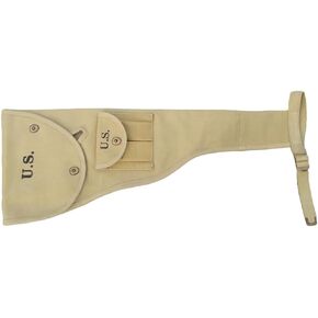 M1 Carbine Canvas Paratrooper Jump Case Marked SEMS 1942-Khakhi