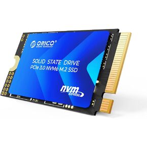 ORICO M.2 2242 NVMe SSD 512GB, PCIe 3.0 with 2800MB/s Read Speed, TLC NAND, Copper Heat Sink for Laptops, Mini PCs, IoT Devices, and DIY External Drives - J10-2242
