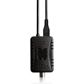 Monarch True Booster HDTV Antenna Amplifier – High Gain, Ultra-Low Noise HDTV Antenna Signal Booster - USB or AC Power Supply - Boosts The Performance of Any Passive Indoor or Outdoor Antenna