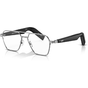 Smart Glasses, Wireless Bluetooth, 11H Battery Life, Anti-Blue Light UV Protection, Voice Control Smart Glasses with Built-in Mic & Speakers, Smart Audio Eyewear for Gaming Meeting