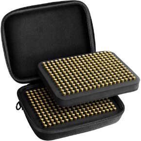 FUNANASUN 468 Round 22LR Ammo Storage Box 22 Ammo Case Portable Ammo Case Specifically Designed for .22LR/.22 Short/.22 Long/.22 Magnum/.22 CB, Black