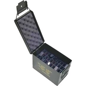 Case Club 40 Magazine Holder Foam for FAT .50 Cal Ammo Cans (PA108) (Pre-Cut, Closed Cell, Military Grade Foam)