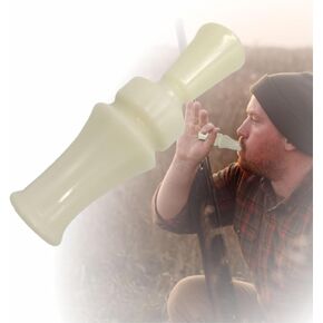 Single Reed Duck Call - Outdoor Hunting Bait Whistle, Waterfowl Voice imitator for Luring Mallard Drake, Wigeon, Dove, Quail, 1 Pcs