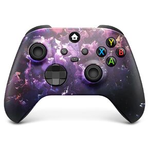 DAQUGPT Wireless Bluetooth Controller for Xbox One Series X/S, Xbox One, Xbox One X/S、PC, Purple Custom Design Xbox Series X/S Controller(No need receiver)