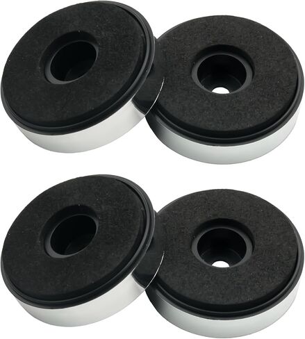 4pcs الصوت المضاد للانزلاق الدائري أقدام DVD قدم مكبر صوت لوحة امتصاص الصدمات 1.57x0.39 بوصة الفضة لمكبرات الصوت مكبرات الصوت المنزلية إصلاح نظام الصوت الأجزاء in Saudi Arabia