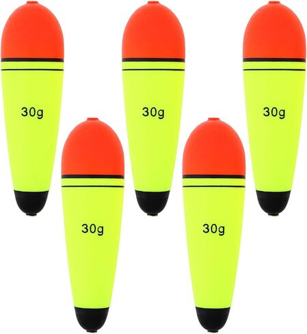 أصوات الأسماك الأريدية تطفو اللباس المرجون إيفا الرغوة ، عوامات الصيد المرجحة ، عوامة صيد إيفا-سليدر بوببرز للمياه المالحة للمياه العذبة (5 مساءً 30 جرام) in Kuwait