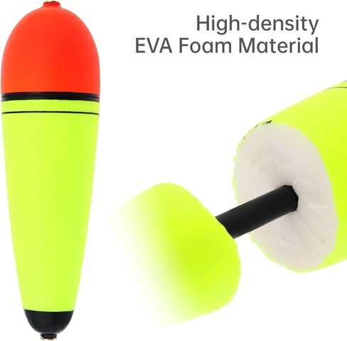 أصوات الأسماك الأريدية تطفو اللباس المرجون إيفا الرغوة ، عوامات الصيد المرجحة ، عوامة صيد إيفا-سليدر بوببرز للمياه المالحة للمياه العذبة (5 مساءً 30 جرام) in Kuwait