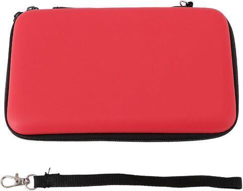Carrying Case for 3DS for New 3DS XL for New 2DS XL, Hard Protective Shell Travel Case for Super NES Edition for New 2DS XL with 8 Game Slot Inner Pocket (Red) in Saudi Arabia