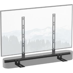 Heavy Duty Soundbar Mount Under TV for Sonos Beam TV Mount - Adjustable Height & Depth Sound Bar Mount for Sonos Beam Gen 1 & Gen 2 Sound Bar TV Mount Bracket Under TV or Above TV Hold Up to 35 Lbs