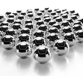 Z QINGZHENG 5/16inch Steel Ball Slingshot Ammo 7.938mm Precision Steel Ball Bearing (1500pcs)