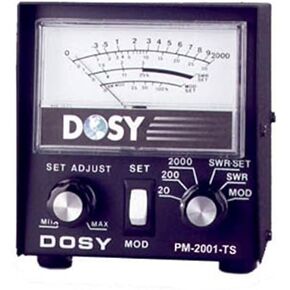 Dosy PM 2001 TS SWR Power Cb Ham Radio Wattmeter Test Center Station