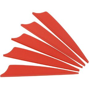 PATIKIL Arrows Vanes, Archery Fletching Arrow Fletch Wing with Shied Cut for DIY Hunting Target Shooting