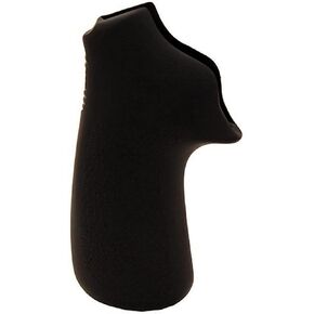 Hogue Tamer Cushion Rubber Grip Without Finger Grooves for Ruger LCR and LCRX, Black - 78030