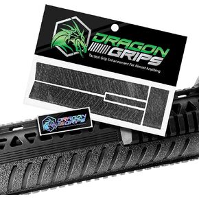 Dragon Grips VR60 Handguard Gun Grip Tape, 12 x 4 Shotgun Grip Gun Tape, Enhanced Rifle Hand Grip Tape for Handles, Compatible with VR60, Made in USA