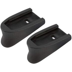 GVN Grip Extension Fits S&W M&P Shield (Both 9mm and.40 Cal) Grip Extension -2 Pieces Black
