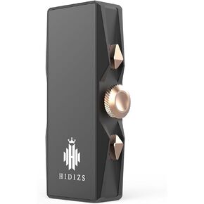 Hidizs S8 Pro Robin Portable Dongle DAC, USB-c DAC, SE 3.5mm, BAL 4.4mm, Dual 32-bit DAC Chip, Volume Control, Type-C Cable, USB-A to Type-C, Support Windows Mac Android iOS System, Black
