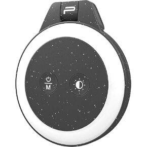 PGYTECH MagGlow Phone Fill Light, MagSafe Selfie Light, Portable LED Magnetic Ring Light with Cool Light/Soft Light/Warm Light for Selfies/Photography/Video, Classic Black