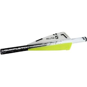 New Archery ProductsNew Archery Products Quickfletch 2" Hellfire Fletching (6 Pack) White, Green, Green