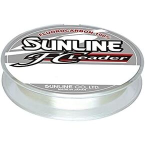 Sunline 63041848 FC Leader Clear 6 lb Fishing Line, Clear, 50 yd