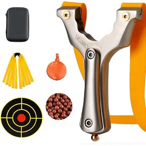 Stainless Steel Slingshot Suitable for Outdoor Sports Durable and Easy to Grip