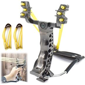Slingshot, Wrist Rocket Slingshots for Adults, Professional Slingshots for Fishing Precision Slingshot Catapult with Hunting Slingshot Bands, Fishing Reel Slingshots for Hunting