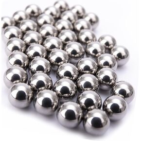 Slingshot Ammo - Lot of 1000 pcs 8mm (5/16") Diameter Steel Ball Run Bearings Perfect for Sling Shot Ammo Perfectly round