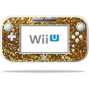 MightySkins Skin Compatible with Nintendo Wii U Gamepad Controller – Gold Dazzle | Protective, Durable, and Unique Vinyl Decal wrap Cover | Easy to Apply, Remove, and Change Styles | Made in The USA