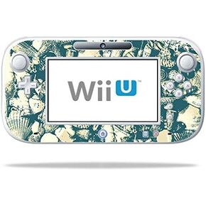 MightySkins Skin Compatible with Nintendo Wii U Gamepad Controller – Tan Seashells | Protective, Durable, and Unique Vinyl wrap Cover | Easy to Apply, Remove, and Change Styles | Made in The USA