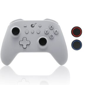 GuliKit KK3 Controller for Switch, Steam Deck, Android, iOS, macOS and Windows PC, TMR Joysticks Hall Analog Triggers Controller Adjustable Rotor Motors, Turbo, Six-Axis Gyro