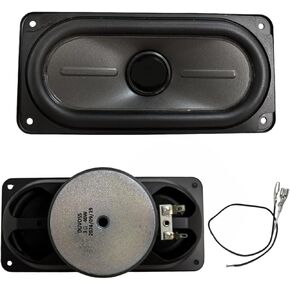 Audio Systems D5 Speakers - 40 Watts, 3-Ohm Impedance, IPX7, Woofer, Heavy Duty Magnet Design, Bass Response, Powerful Bass and Clear Vocals, Easy Installation,with Harness,Black 1pack