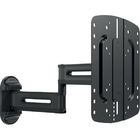 SANUS Height Adjustable Full Motion TV Wall Mount for 19" to 43" TVs – Raise or Lower TV 2" After Install – Maximizes Compatibility with Your Setup – 3 Step DIY w/Smooth Extension, Tilt & Swivel