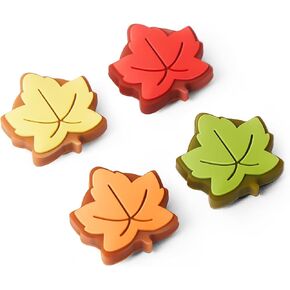 أغطية قبضة الإبهام متوافقة مع مفتاح Nintendo ، أوراق مريحة Costick Caps for Nintendo Switch Lite/OLED ، Grips Grips Cover Cover Cover Associory-4pcs Sage Green/Fall Dozy Gaming
